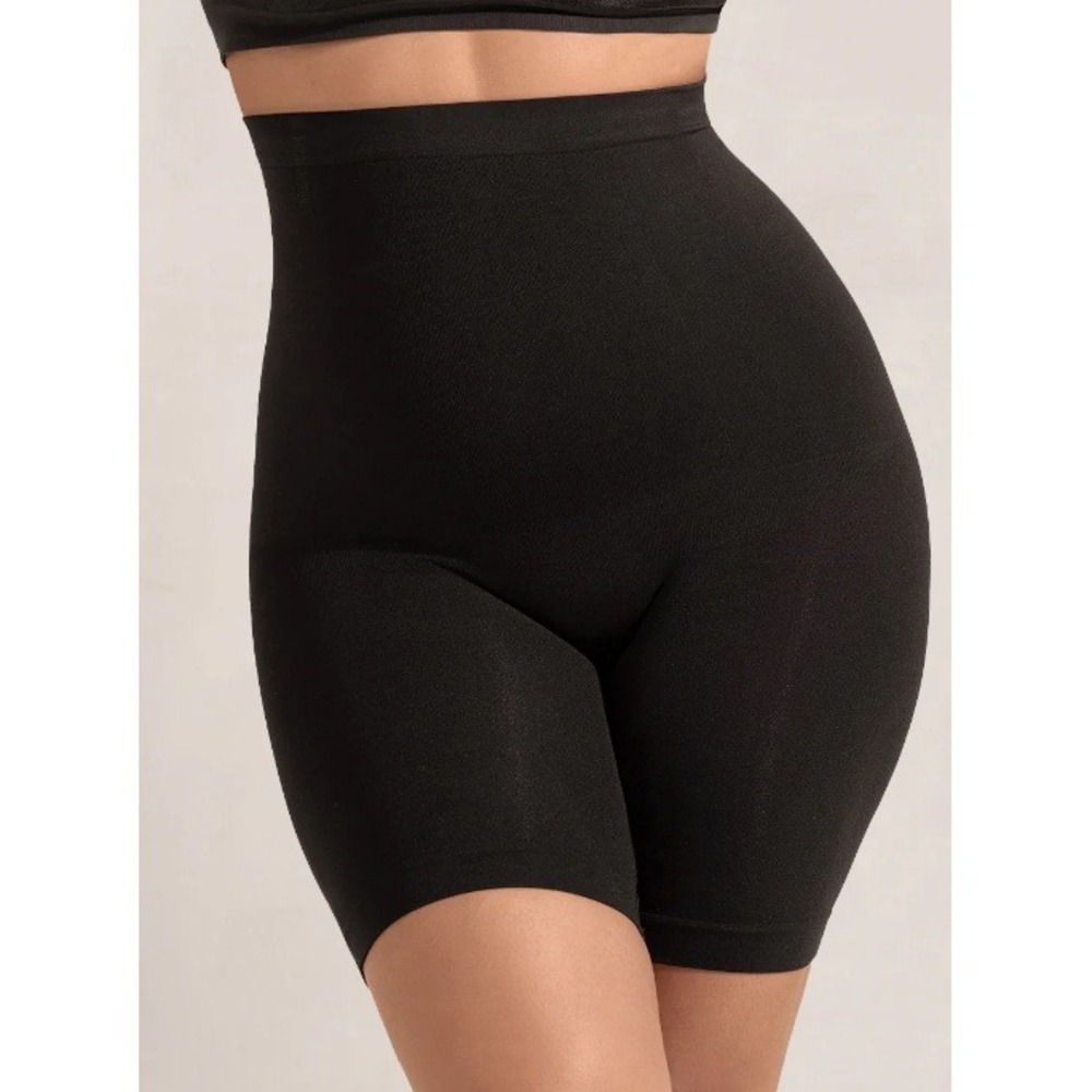 Shapermint Women's Black All Day High-Waist Shaper Shorts NWT Size Xl/2XL